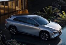 Xpeng поделился изображениями большого электрокроссовера G7