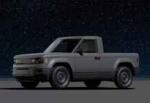 Американцы показали недорогой электрический пикап Slate, который может превращаться в кроссовер