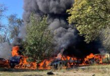 Новый налет дронов РФ на Запорожье: город горит, есть погибший