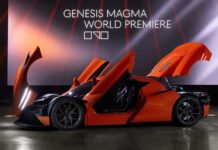 Genesis представил концептуальный суперкар Magma GT