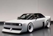 Audi показала уникальный концепт GT50, созданный в честь 5-цилиндрового мотора