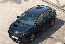 Nissan Ariya сможет получать в день до 23 км запаса хода от солнечных панелей