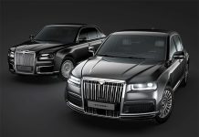 Лимузин Aurus Senat стал тяжелее и длиннее