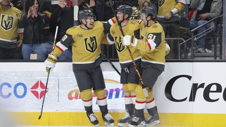 Барбашев и "Вегас" не оставили шансов Овечкину и Кузнецову