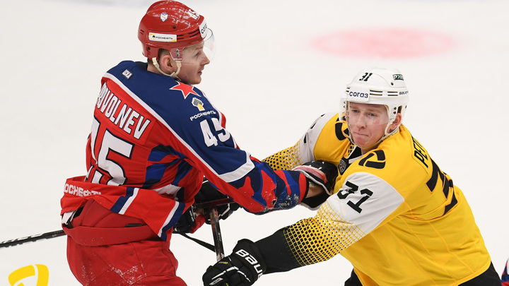 ЦСКА проиграл "Северстали", трижды ведя в счете