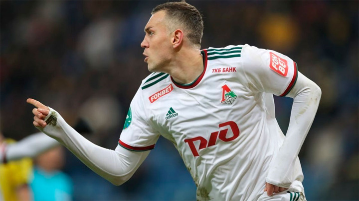 Дзюба забил пяткой в матче с "Нижним Новгородом"