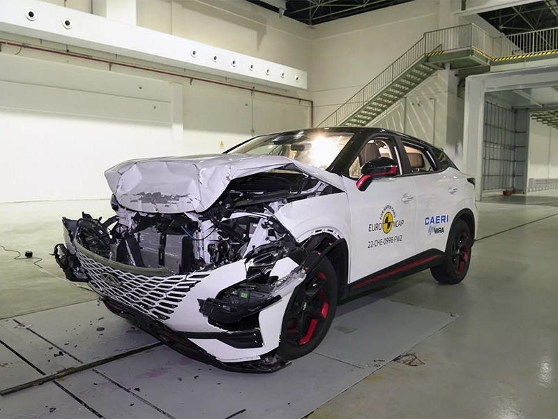 Европейцы провели краш-тест Omoda C5