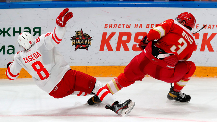 Хоккеисты "Спартака" одержали нелегкую победу над "Куньлунем"