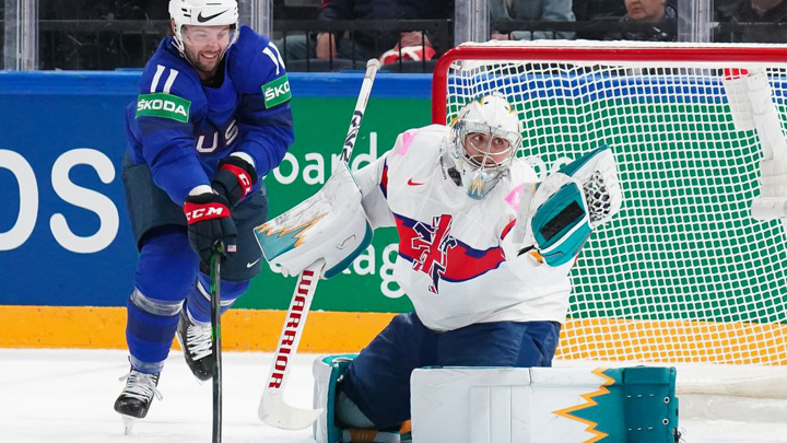 Хоккеисты США переиграли сборную Великобритании