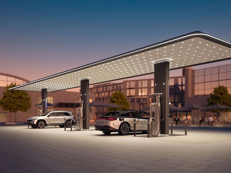 Mercedes-Benz разработает глобальную зарядную инфраструктуру