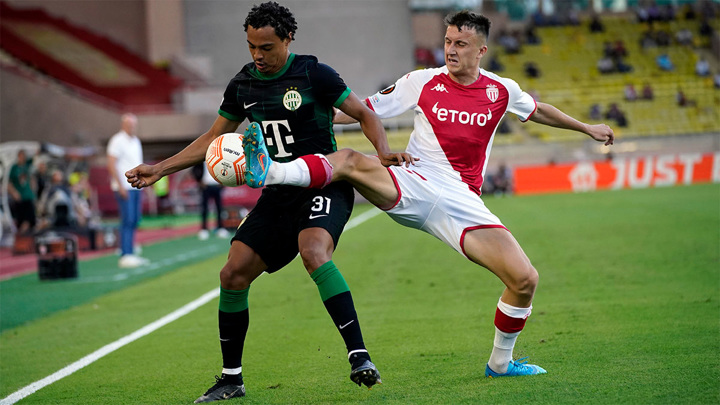 Ничья в матче "Ференцвароша" Черчесова и "Монако" Головина