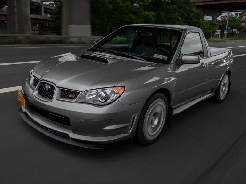 Subaru WRX STI превратили в пикап